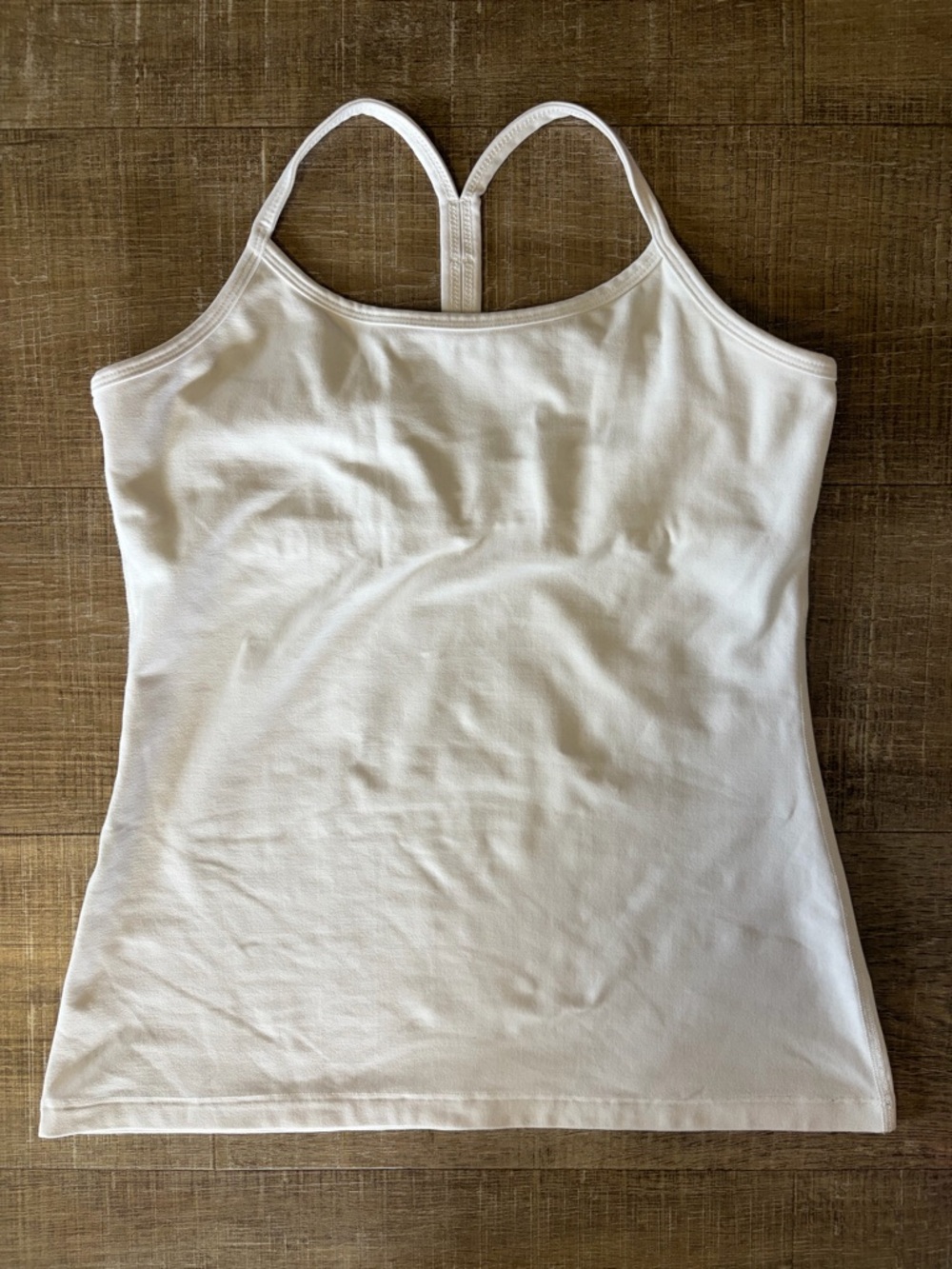 Beyond Yoga Spacedye Slim Racerback Tank - Full Length - Cloud White - Women’s M